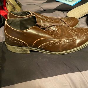 Men’s brown dress shoes Dexter brand size 12